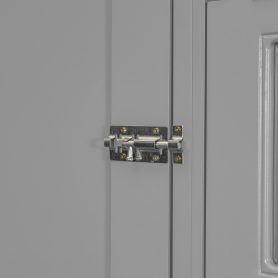 Twin Size Wooden Murphy Bed with TV Stand, 2 Drawers, Shelves, and Cabinets