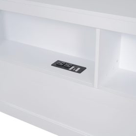 Wooden Twin Size Daybed With 2 Drawers, Storage Shelf And USB Charging Ports