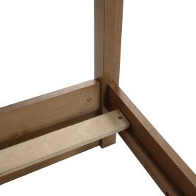 Queen Over Queen Bunk Bed with Built-in Storage Cabinets, Charging Station, Ladder, Safety Guardrails