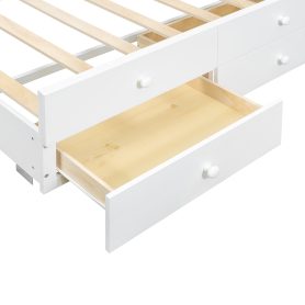 Full Size Daybed with Twin size Trundle and Drawers