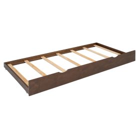 Queen Size Platform Bed With with 2 Big Drawers, Twin XL Size Trundle