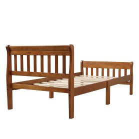 Wood Twin Platform Bed Frame
