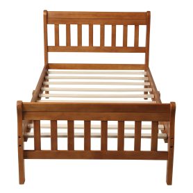 Wood Twin Platform Bed Frame