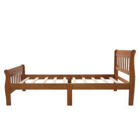 Wood Twin Platform Bed Frame