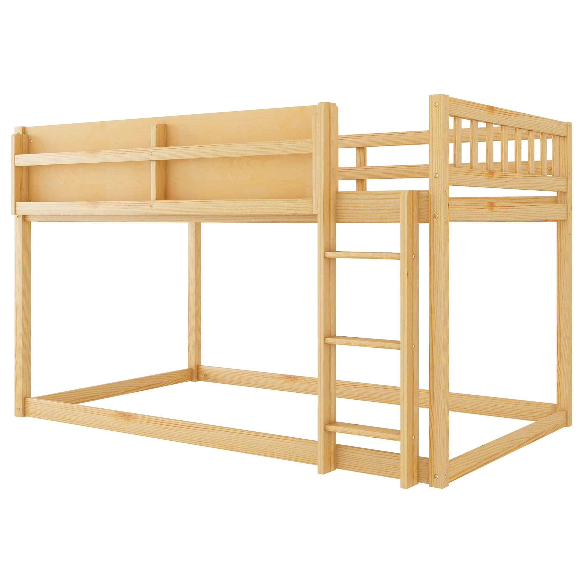 Solid Wood Twin Bunk Bed for Kids & Juniors