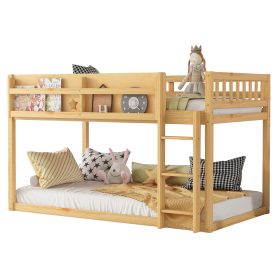 Solid Wood Twin Bunk Bed for Kids & Juniors