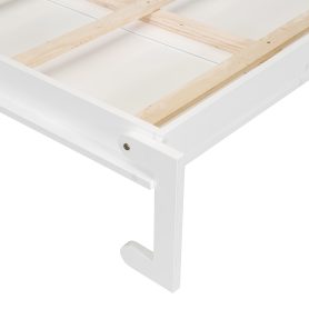 Queen Size Murphy Bed with Desk, Vanity and Cabinets