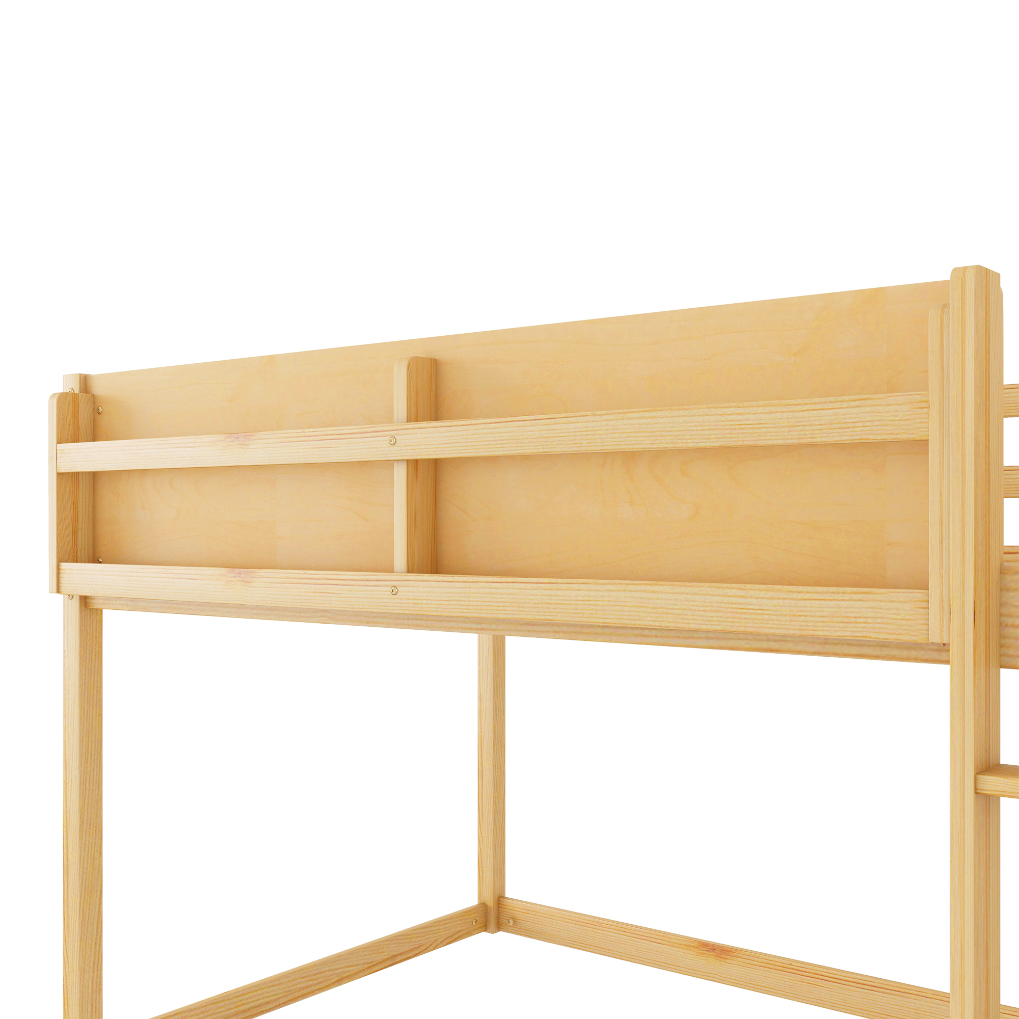 Solid Wood Twin Bunk Bed for Kids & Juniors