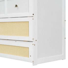 Full Size Murphy Bed with Large Drawers