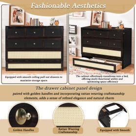 Full Size Murphy Bed With Large Drawers