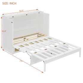 Full Size Murphy Bed with Large Drawers