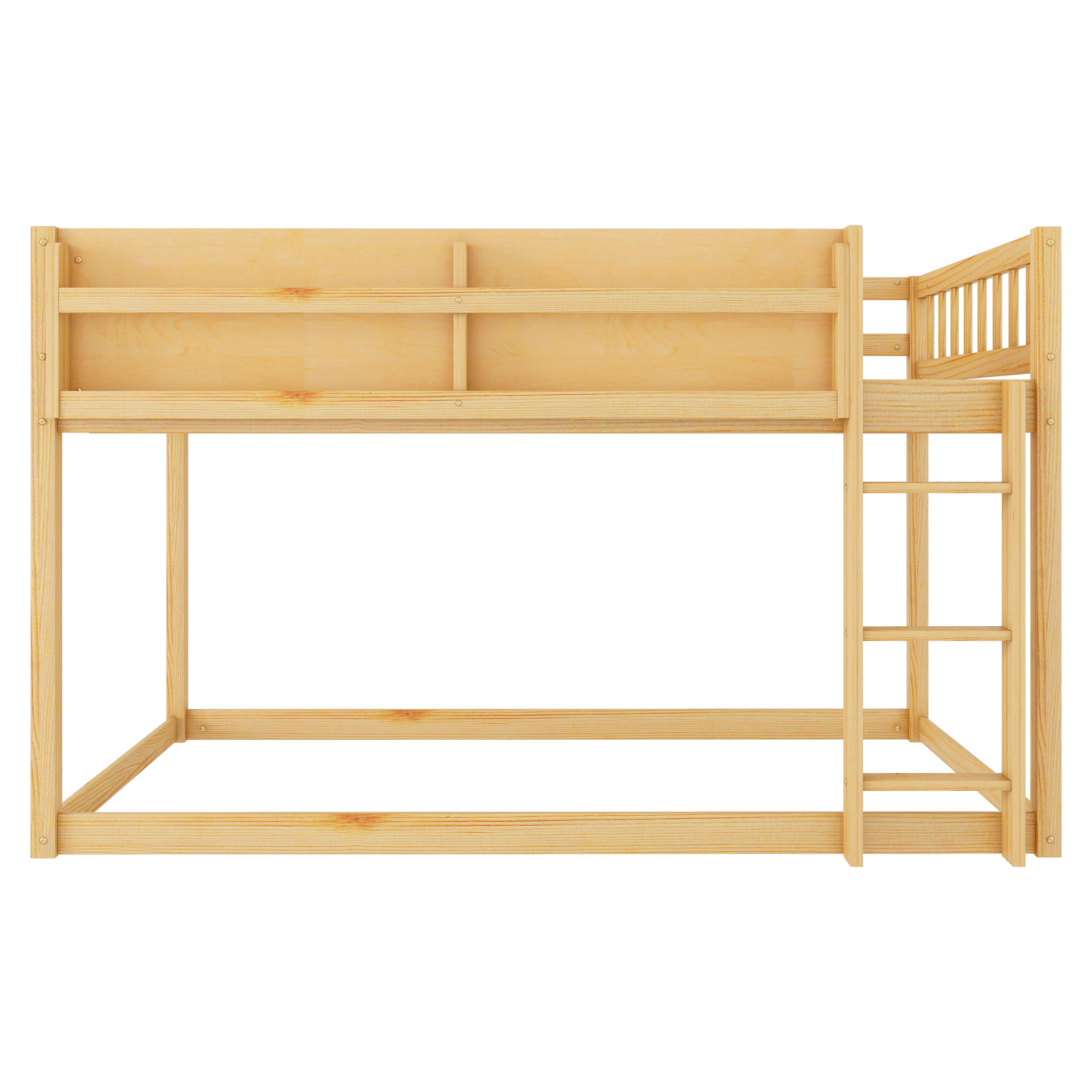Solid Wood Twin Bunk Bed for Kids & Juniors