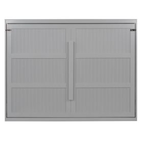 Modern Design Queen Size Murphy Bed with LED Lights