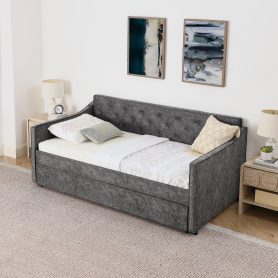 Twin Size Upholstery Daybed With Trundle 20 Twin Size Upholstery Daybed With Trundle
