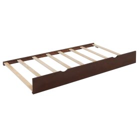 Wooden Twin Size Daybed with Trundle Bed