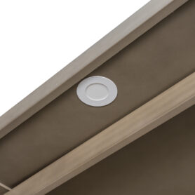 Queen Murphy Bed with Desk, Storage Shelves and Cabinets