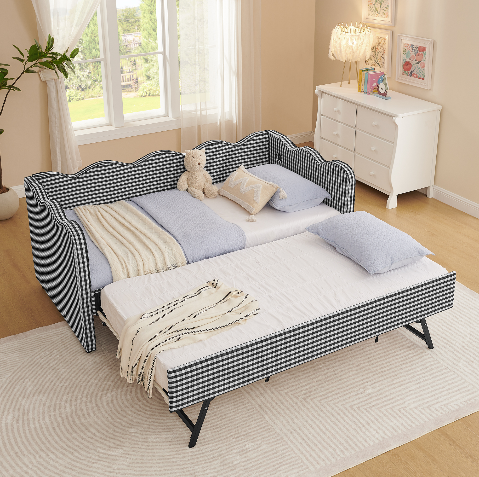 Assembly Instruction For W1413S00102 10 Cozy Gingham Daybed with Trundle