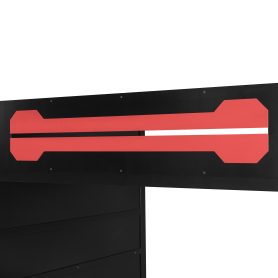 Full Size Wood Loft Bed with Desk, Multi-storage Shelves and RGB Light 29 Full Size Wood Loft Bed with Desk, Multi-storage Shelves and RGB Light