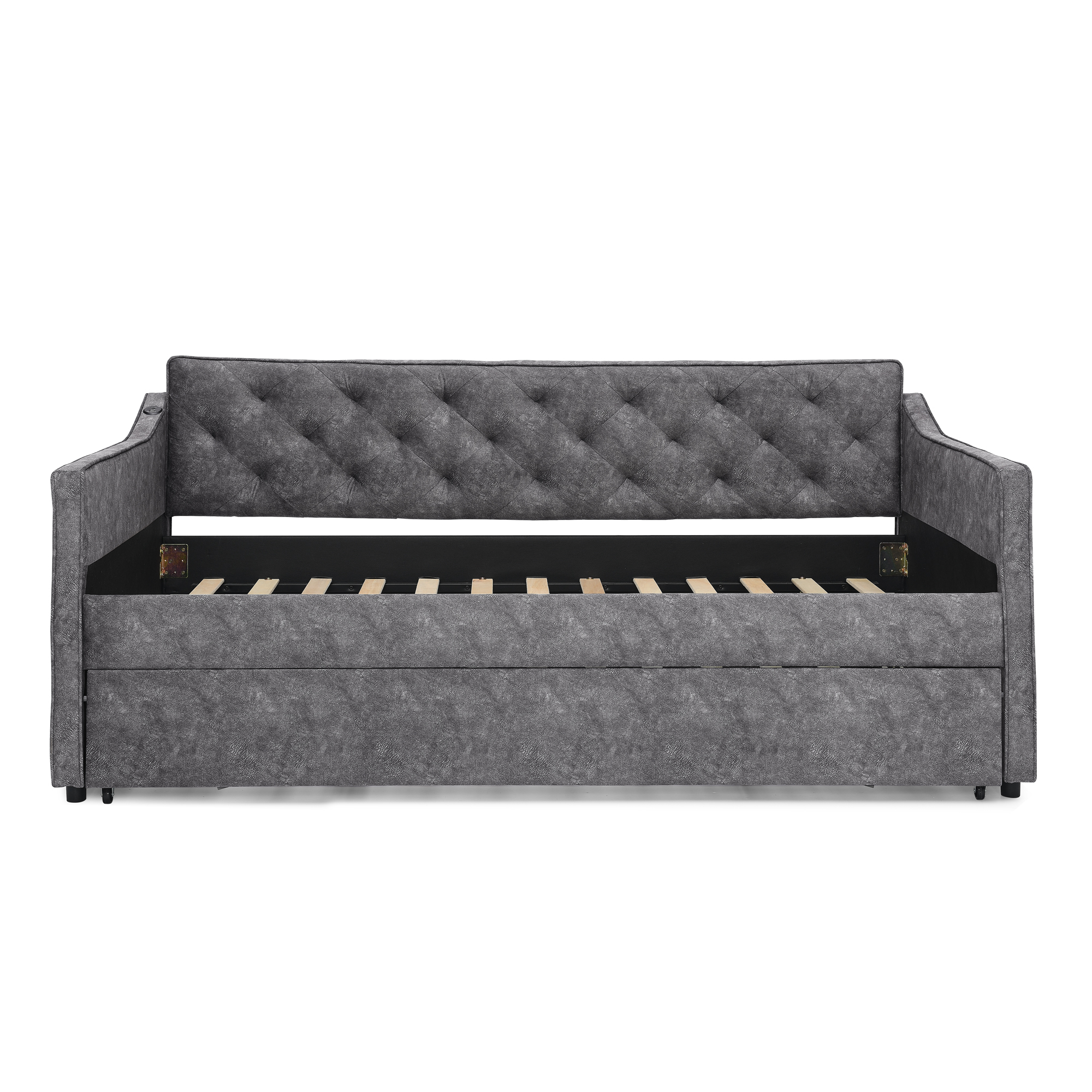 Twin Size Upholstery Daybed With Trundle 13 Twin Size Upholstery Daybed With Trundle