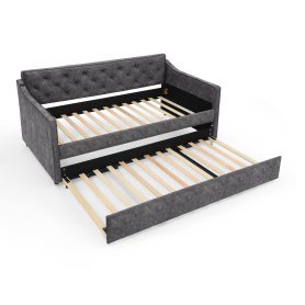 Twin Size Upholstery Daybed With Trundle 23 Twin Size Upholstery Daybed With Trundle
