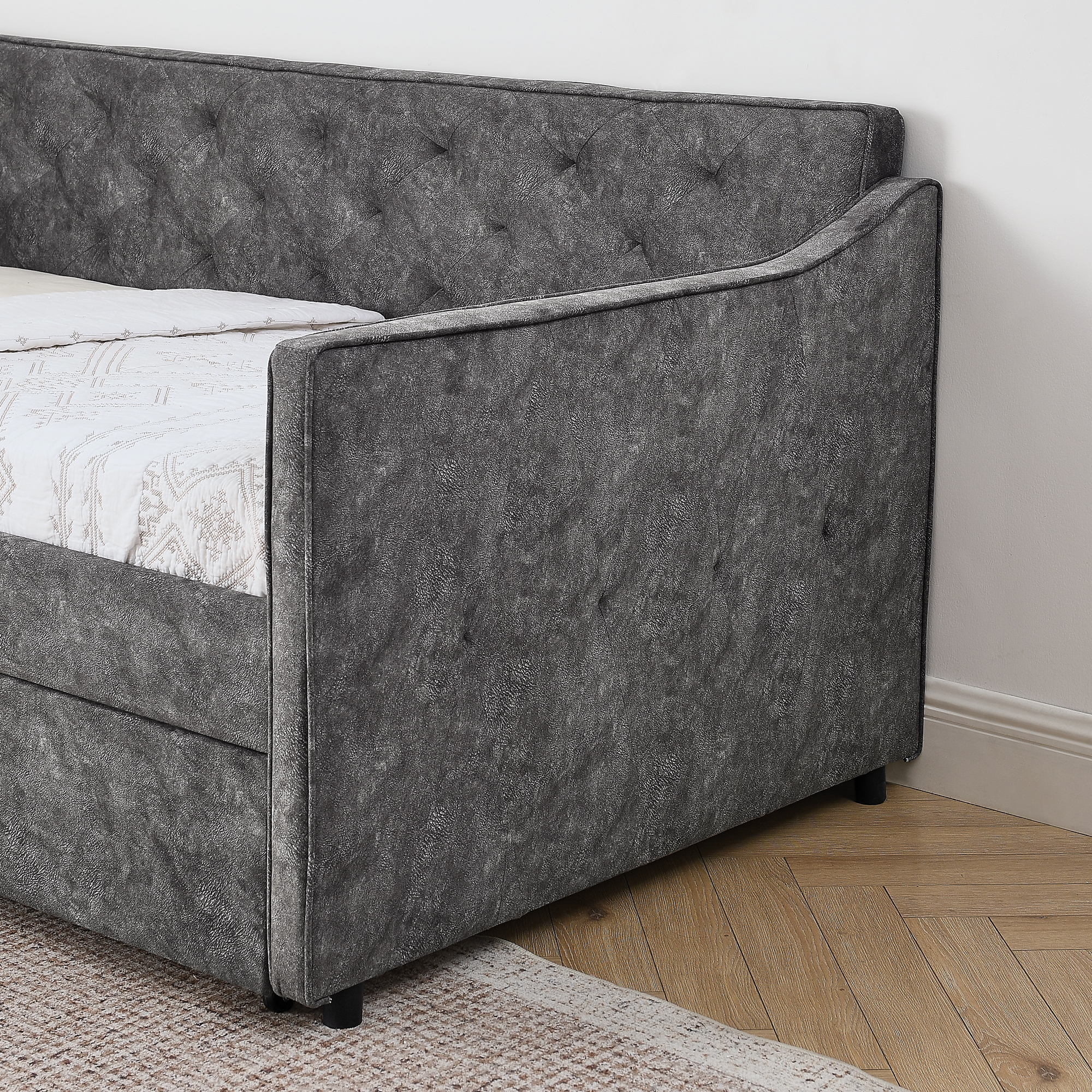 Twin Size Upholstery Daybed With Trundle 12 Twin Size Upholstery Daybed With Trundle