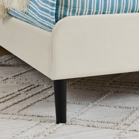 Full Size Upholstered Platform Bed Frame with 2 Storage Drawers 23 Full Size Upholstered Platform Bed Frame with 2 Storage Drawers