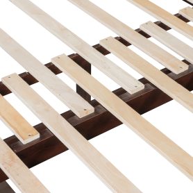 Wooden Daybed with Trundle Bed and Two Storage Drawers