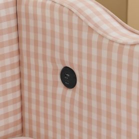 Cozy Gingham Daybed with Trundle