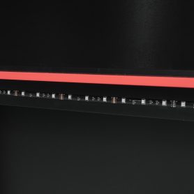 Full Size Wood Loft Bed with Desk, Multi-storage Shelves and RGB Light 27 Full Size Wood Loft Bed with Desk, Multi-storage Shelves and RGB Light