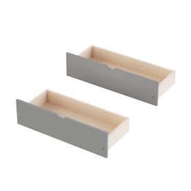 L- Shape Twin Size Bed Frame with Storage 3 Drawers