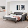 Twin Size Upholstery Daybed With Trundle 1 Twin Size Upholstery Daybed With Trundle