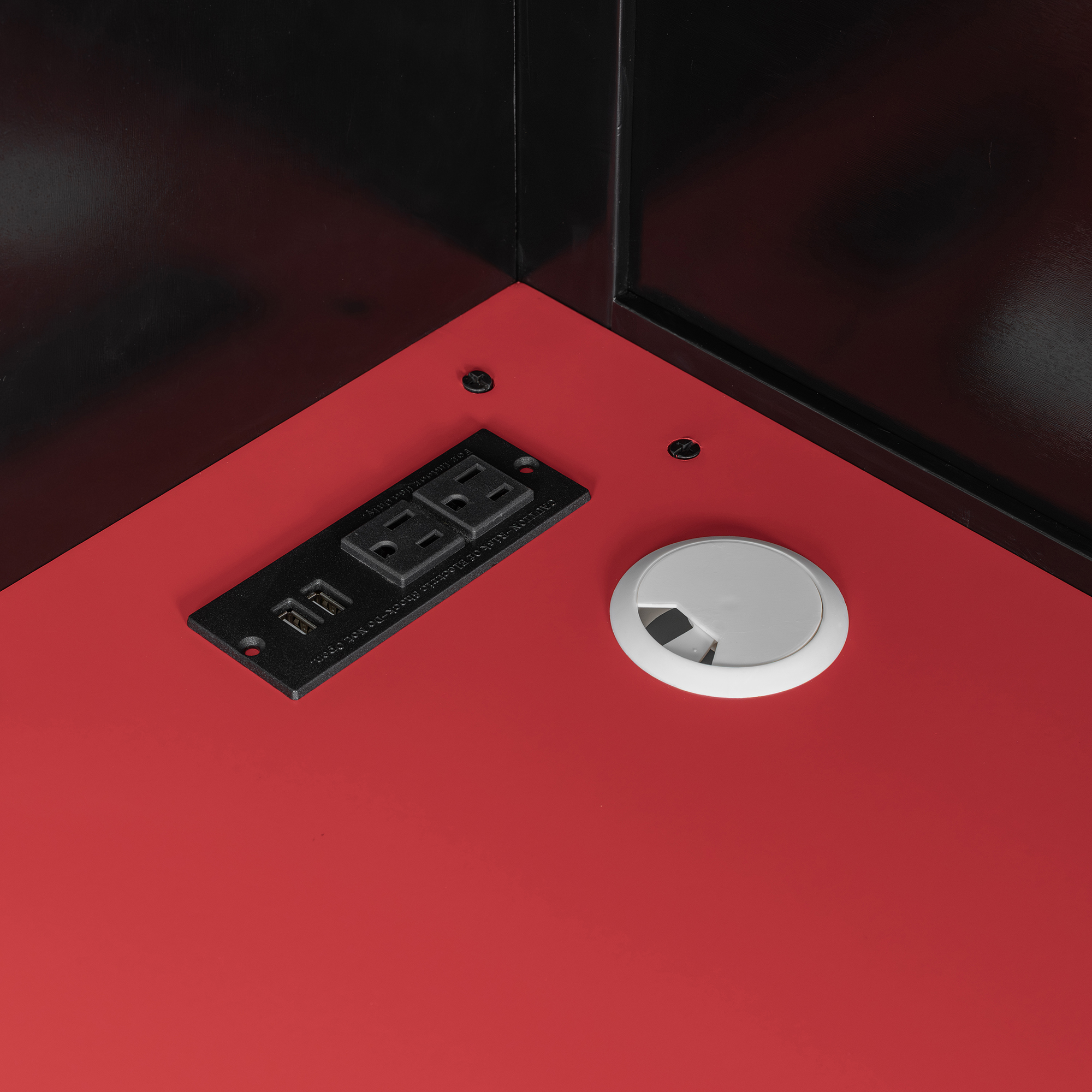 Full Size Wood Loft Bed with Desk, Multi-storage Shelves and RGB Light 10 Full Size Wood Loft Bed with Desk, Multi-storage Shelves and RGB Light