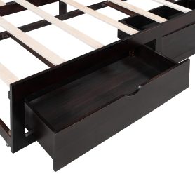 Wooden Daybed with Trundle Bed and Drawers 39 Wooden Daybed with Trundle Bed and Drawers