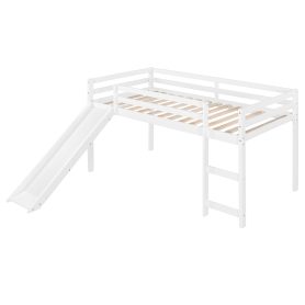 Twin Loft Bed With Slide, Multifunctional Design 30 Twin Loft Bed With Slide, Multifunctional Design
