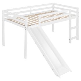 Twin Loft Bed With Slide, Multifunctional Design 24 Twin Loft Bed With Slide, Multifunctional Design