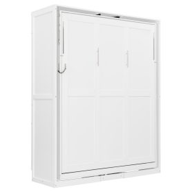 Rotating Queen Murphy Bed with Hidden Storage Racks 68 Rotating Queen Murphy Bed with Hidden Storage Racks