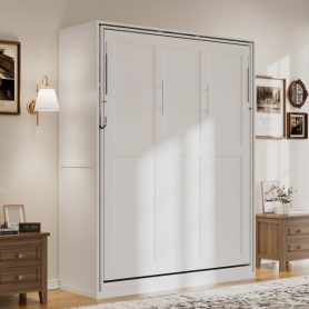 Rotating Queen Murphy Bed with Hidden Storage Racks 46 Rotating Queen Murphy Bed with Hidden Storage Racks