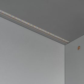 Full Over Full Bunk Bed With Twin Size Trundle, Staircase, Shelves and LED