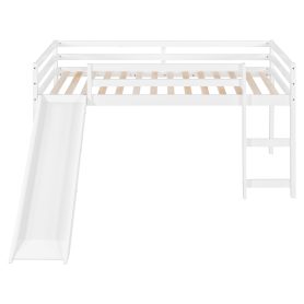 Twin Loft Bed With Slide, Multifunctional Design 28 Twin Loft Bed With Slide, Multifunctional Design