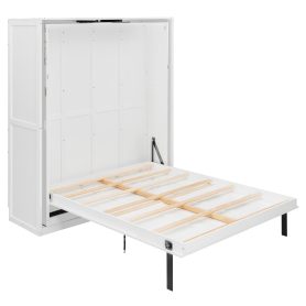 Rotating Queen Murphy Bed with Hidden Storage Racks 70 Rotating Queen Murphy Bed with Hidden Storage Racks