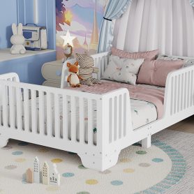 Twin Floor Bed With Slats And Fence 25 Twin Floor Bed With Slats And Fence