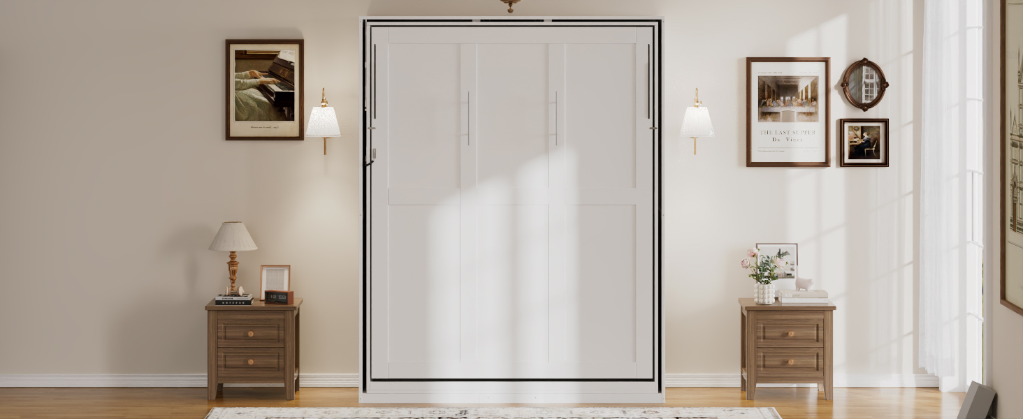 Rotating Queen Murphy Bed with Hidden Storage Racks 9 Rotating Queen Murphy Bed with Hidden Storage Racks