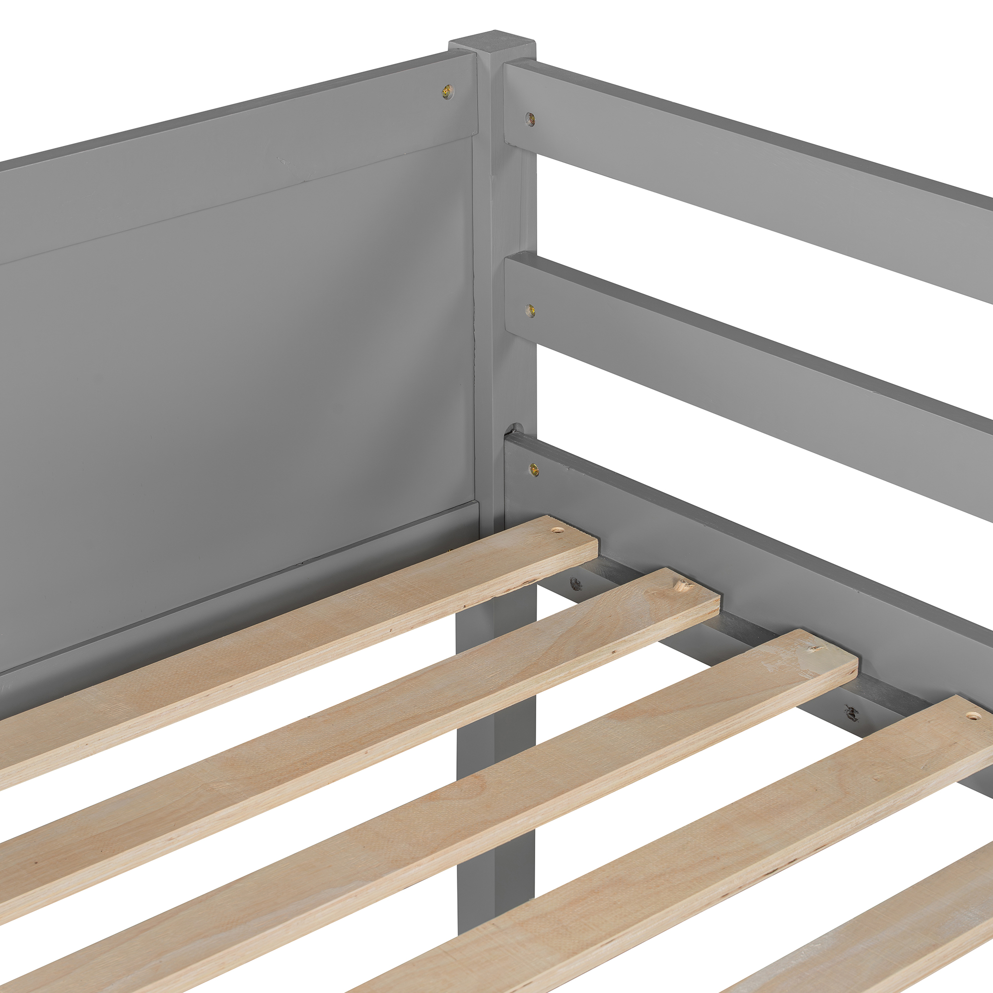 Solid Wood Twin Loft Bed with Ladder 6 Solid Wood Twin Loft Bed with Ladder