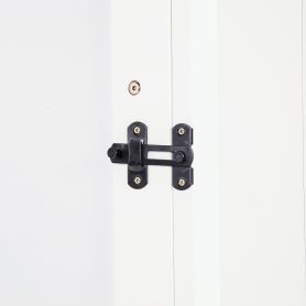 Queen Size Wood Murphy Bed With Wardrobe, Desk, Gas Struts and Charging Station