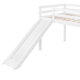 Twin Loft Bed With Slide, Multifunctional Design 22 Twin Loft Bed With Slide, Multifunctional Design