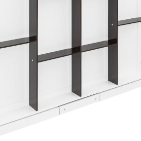 Rotating Queen Murphy Bed with Hidden Storage Racks 44 Rotating Queen Murphy Bed with Hidden Storage Racks