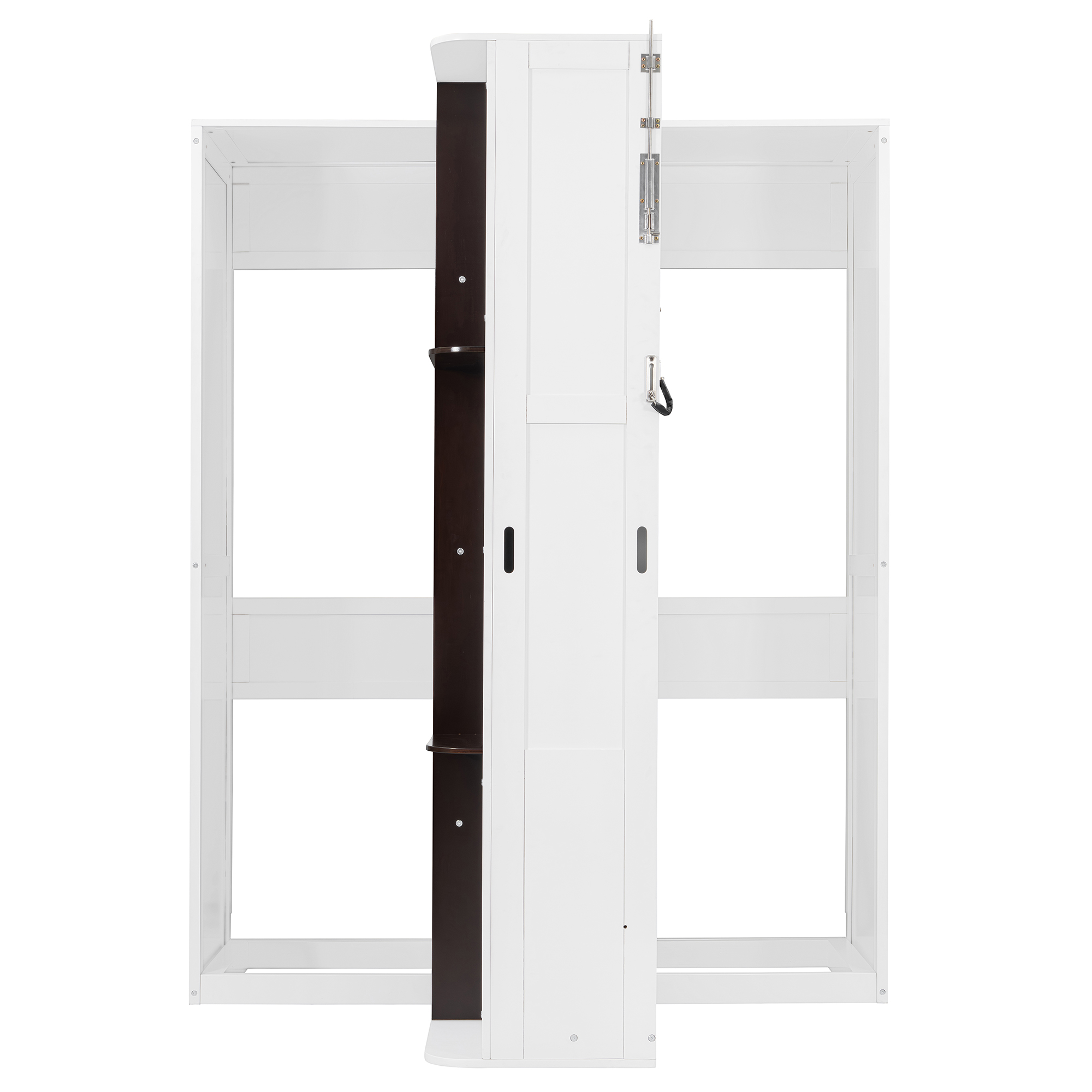 Rotating Queen Murphy Bed with Hidden Storage Racks 34 Rotating Queen Murphy Bed with Hidden Storage Racks