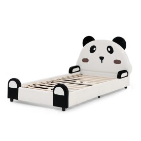Twin Size Cute Panda-Shaped Kids Bed 24 Twin Size Cute Panda-Shaped Kids Bed
