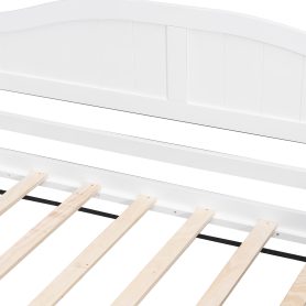 Twin Wooden Daybed With 2 Drawers, No Box Spring Needed