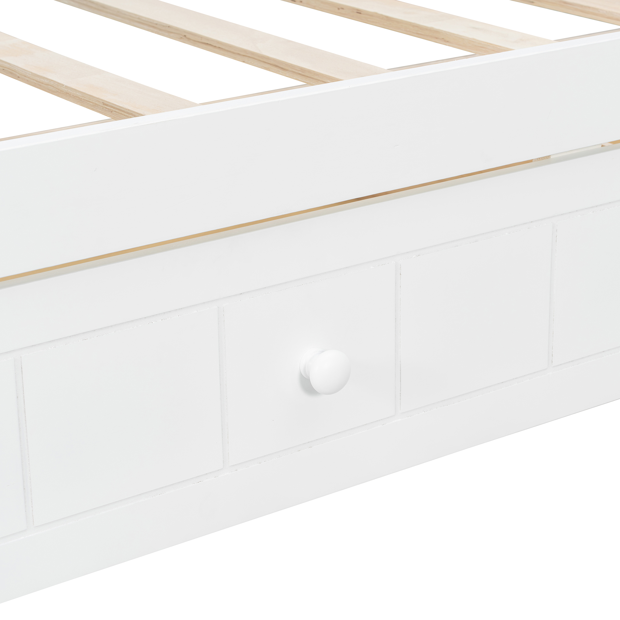 Twin Size Canopy Day Bed with 2 Drawers